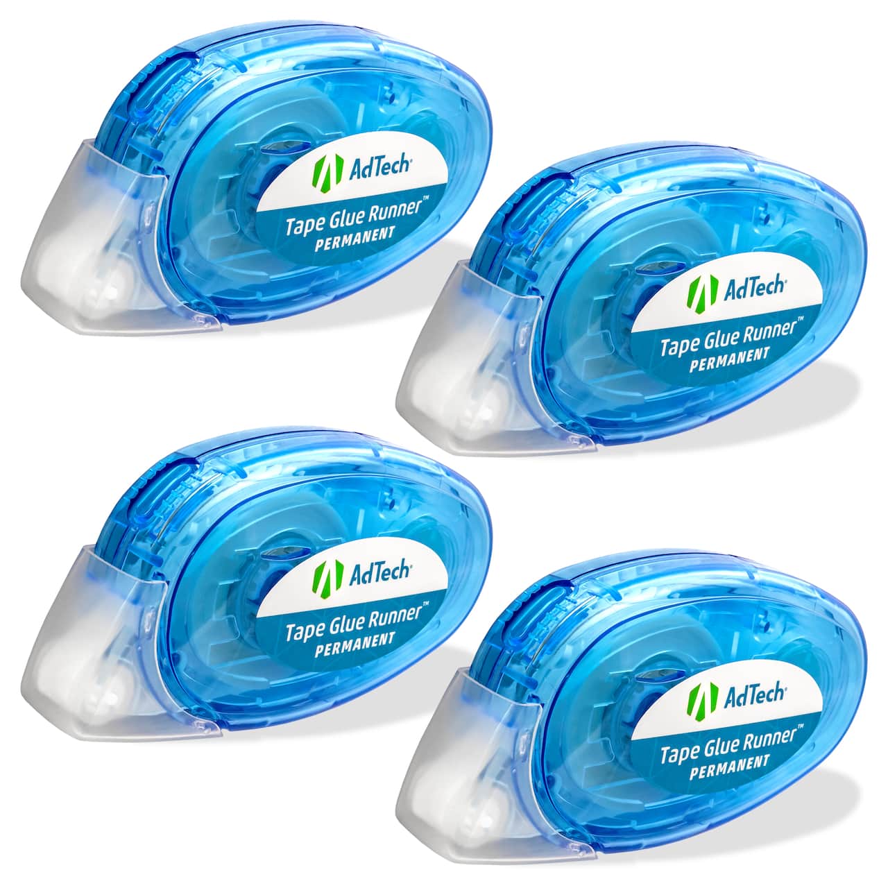 AdTech™ Permanent Tape Glue Runners, 4ct.